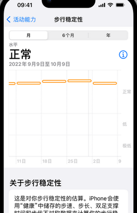 洪山iPhone手机维修如何在iPhone开启'步行稳定性通知'