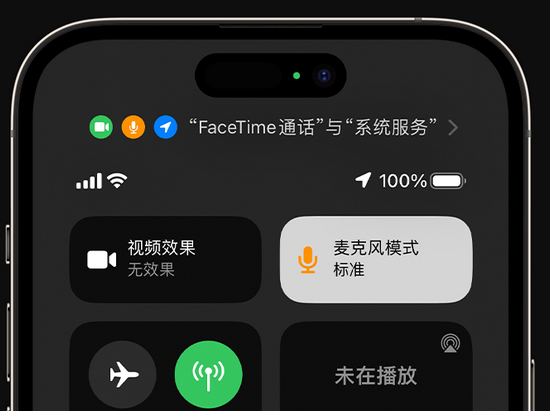 洪山苹果授权维修网点分享iPhone在通话时让你的声音更清晰 